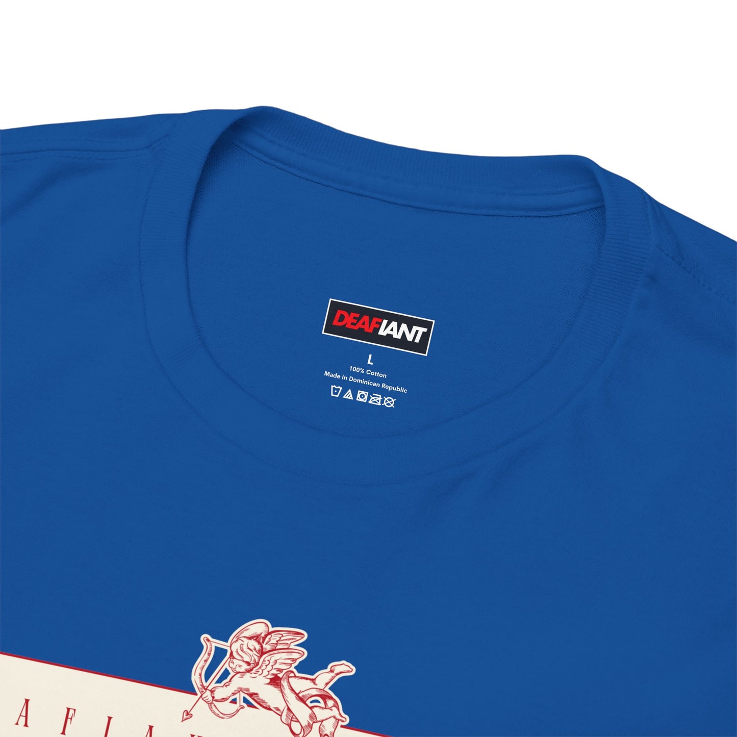 DEAFIANT Love Is Deaf Tee | Unisex Graphic Tee