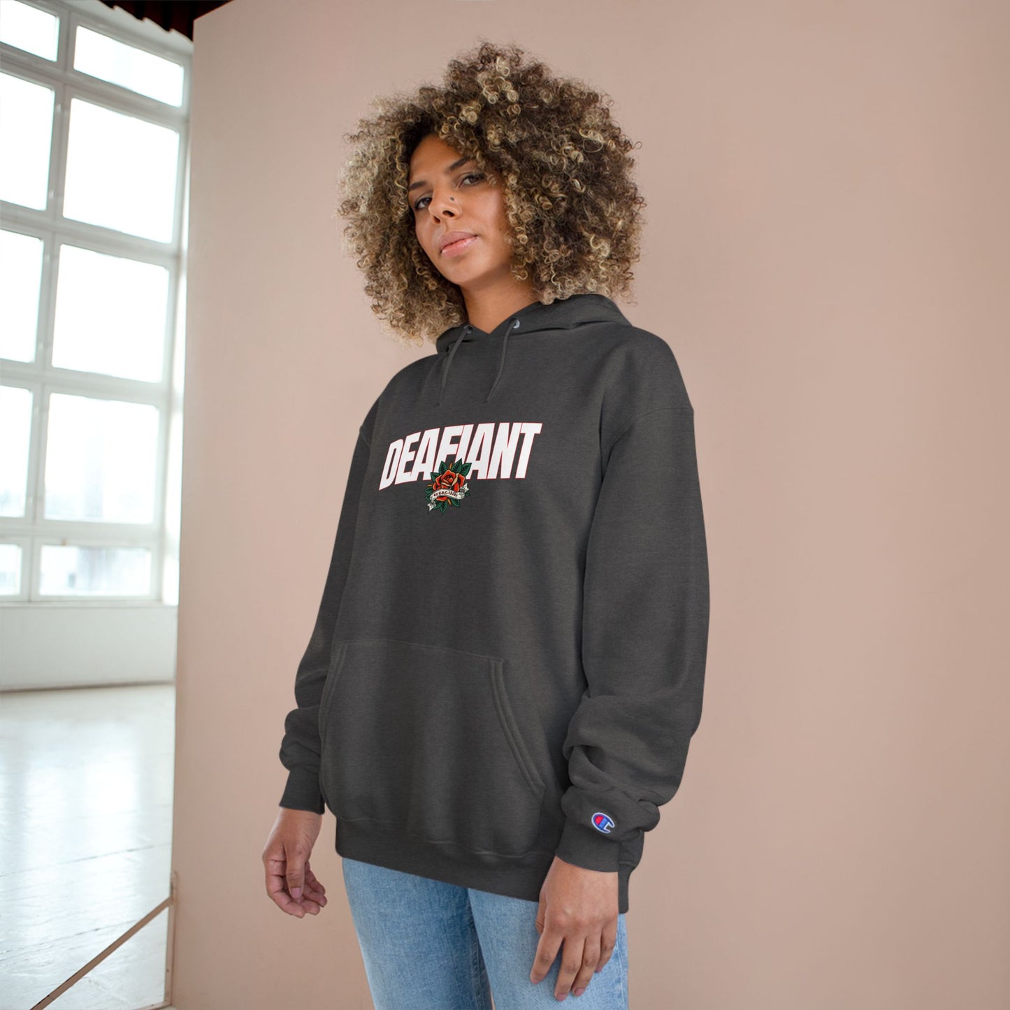 DEAFIANT Champion of the Law Unisex Hoodie