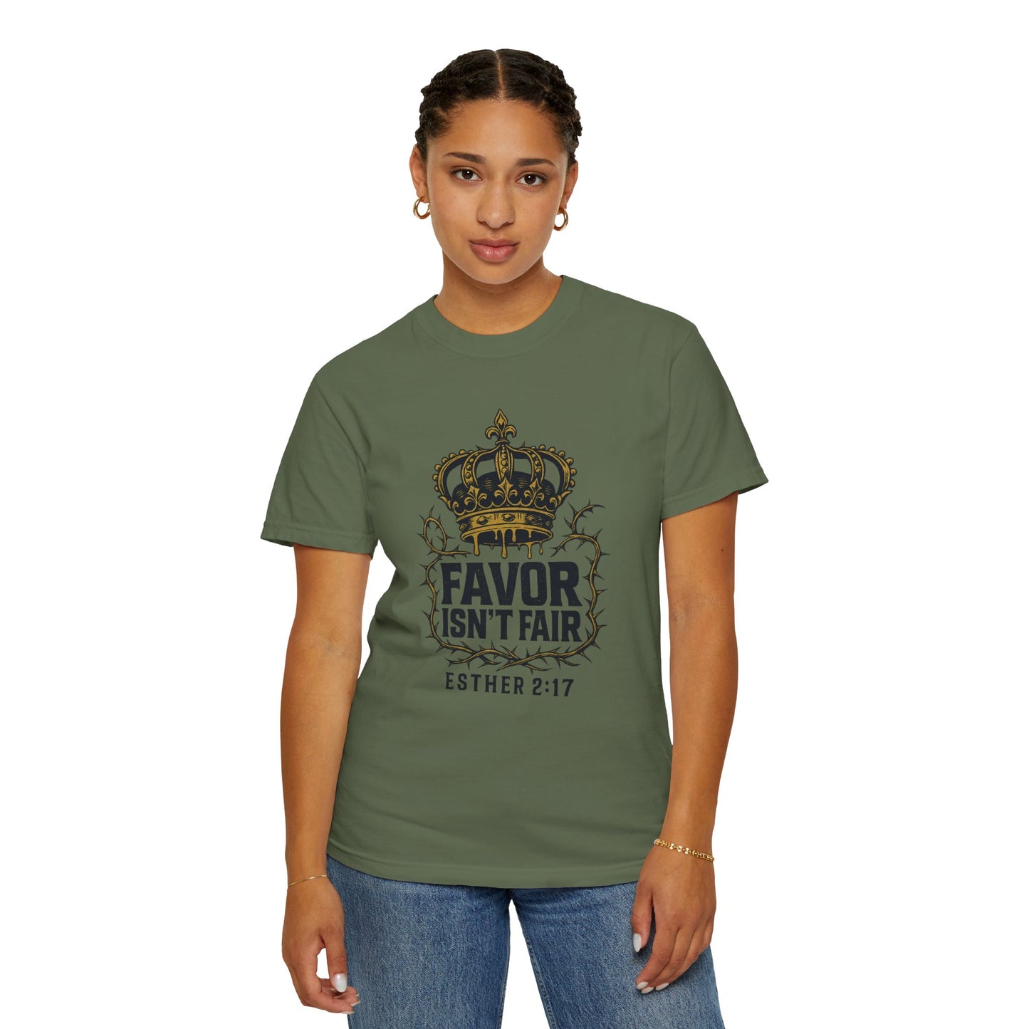 DEAFIANT Favor isn't Fair Esther Edition | Unisex Tee