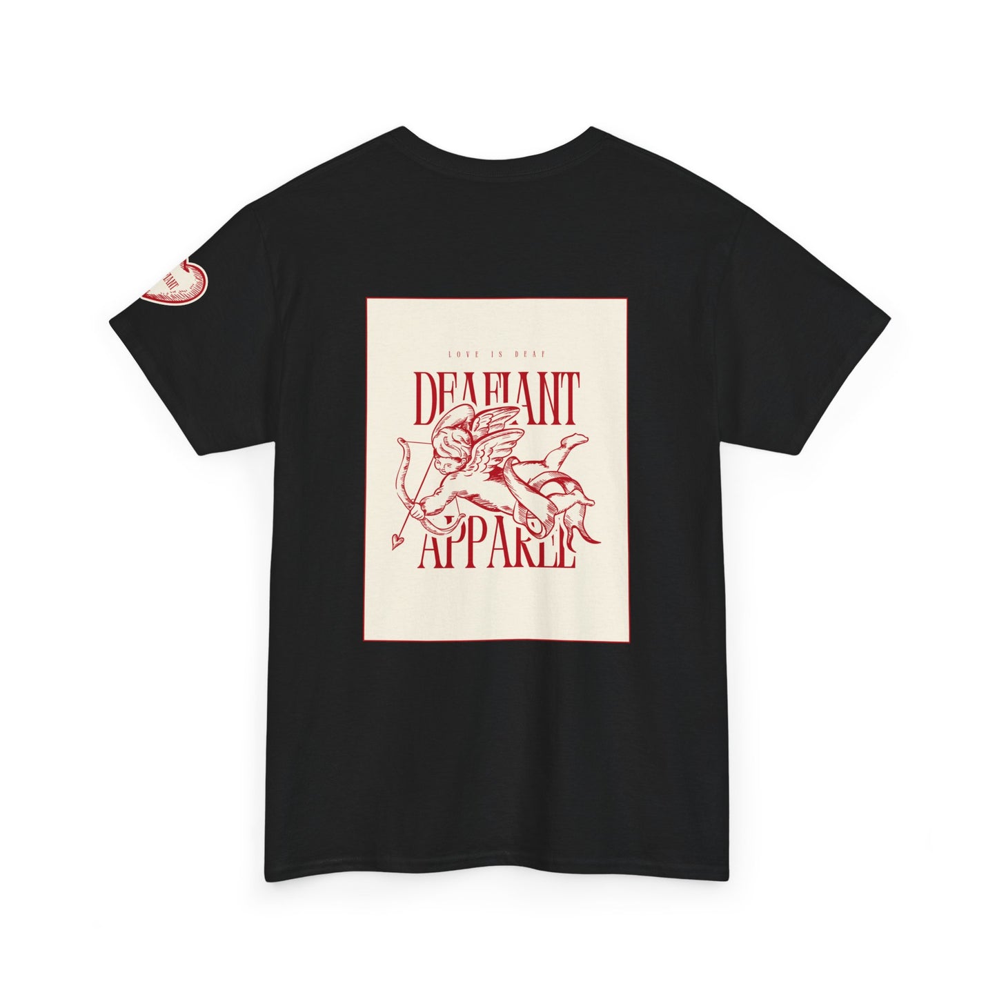 DEAFIANT Love Is Deaf Tee | Unisex Graphic Tee