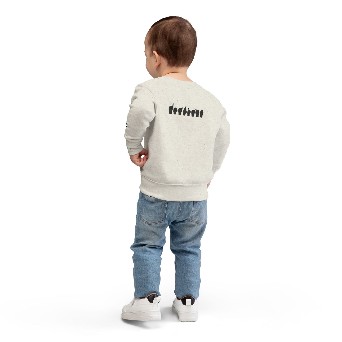 DEAFIANT Classic Logo Toddler Sweatshirt