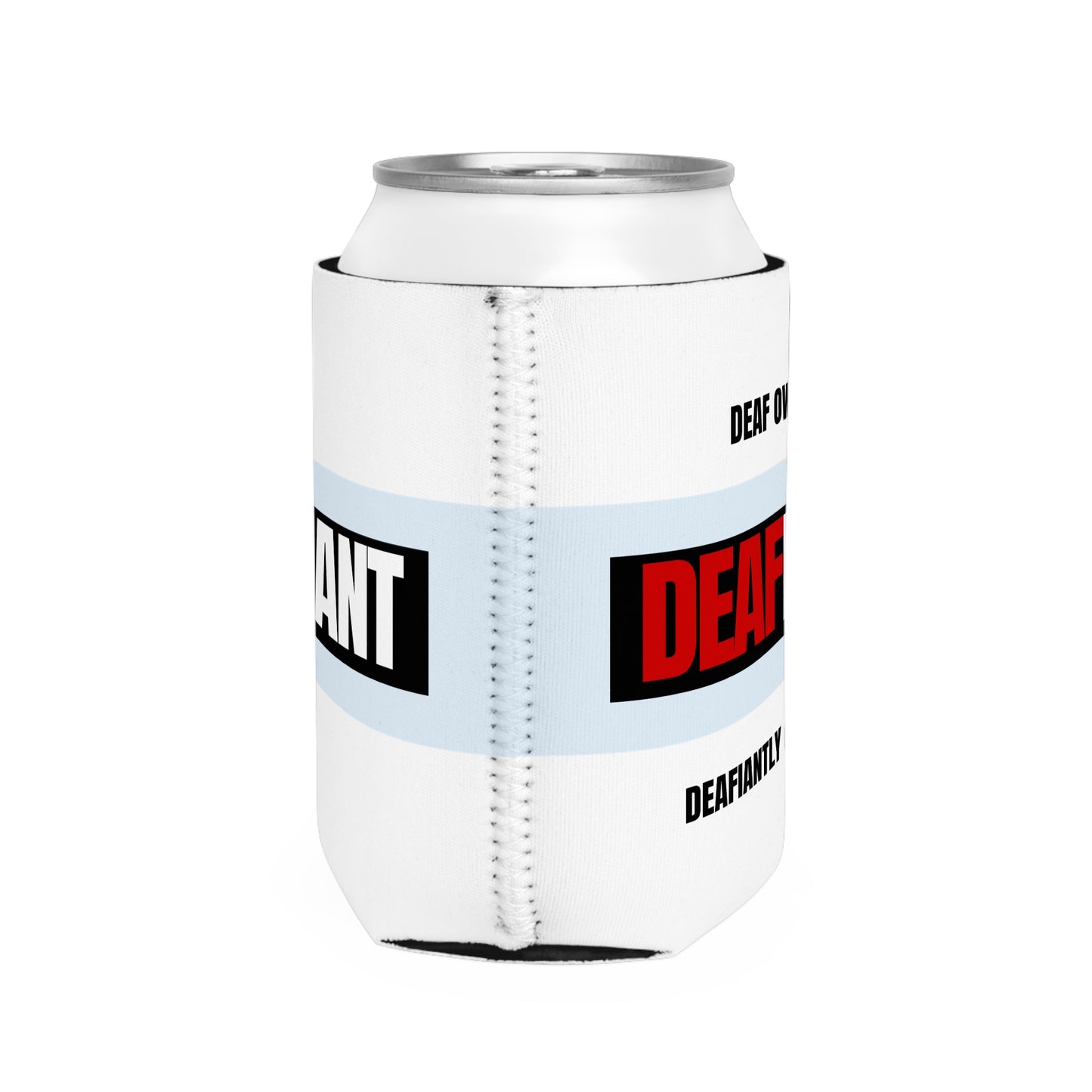DEAFIANT No Chill Can Cooler Sleeve
