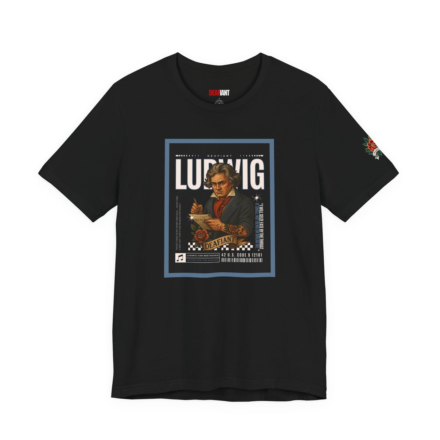 DEAFIANT The Composer Tee | Unisex Graphic Tee