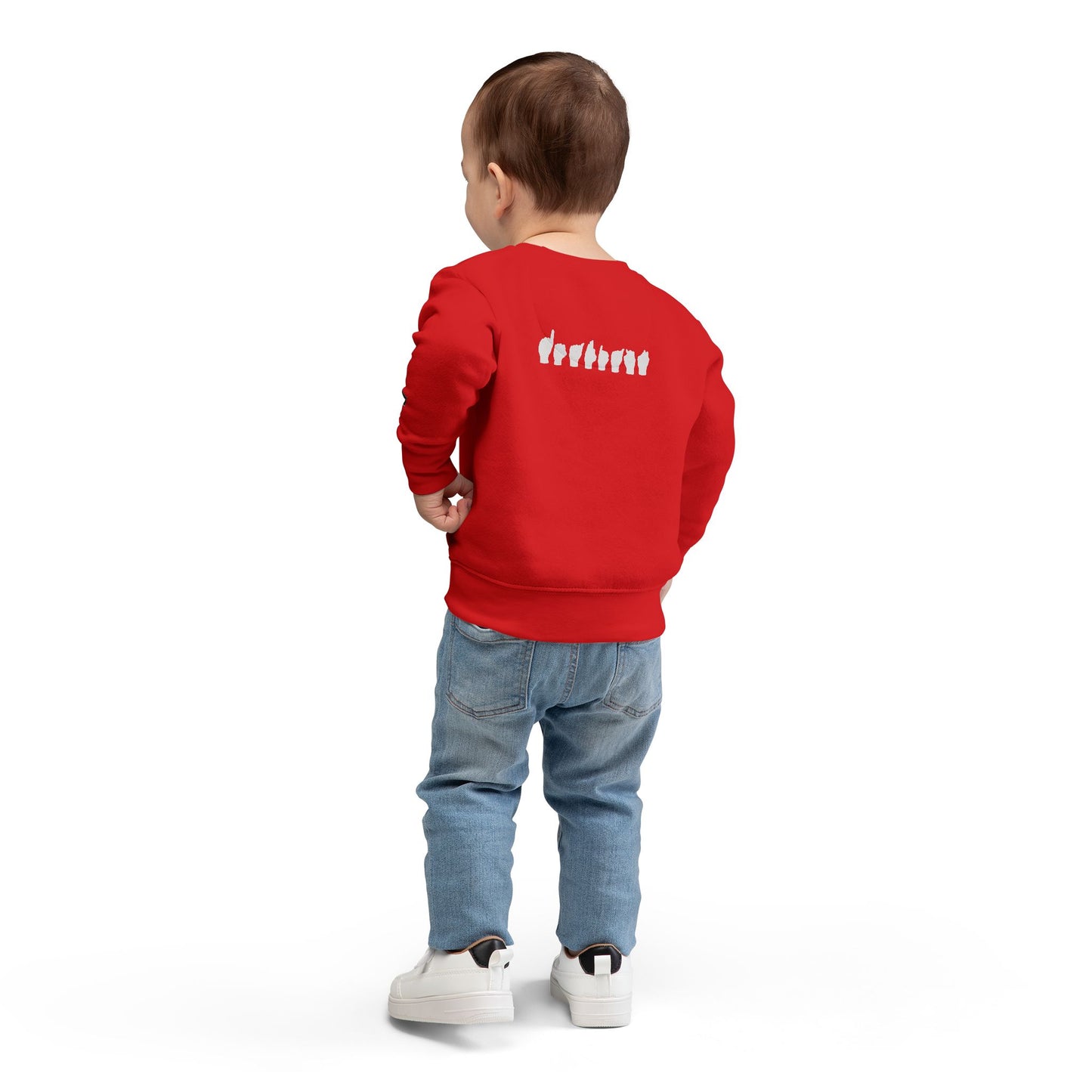 DEAFIANT Classic Logo Toddler Sweatshirt
