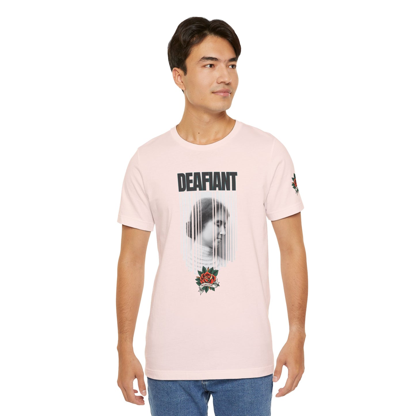 The Legacy Tee – Helen Keller x DEAFIANT | Title 42 Edition | Unisex Jersey Short Sleeve Shirt