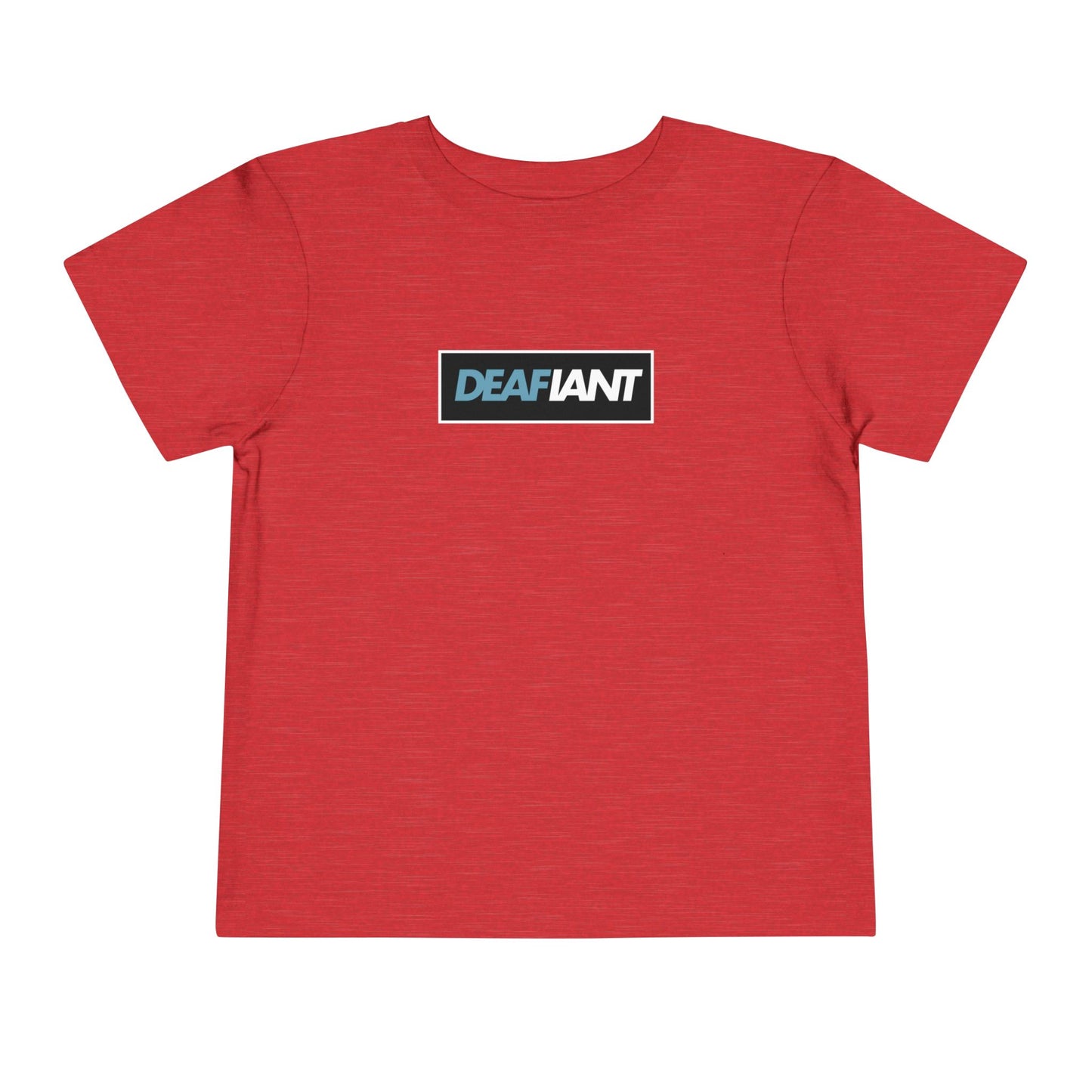 DEAFIANT Classic Logo Toddler Tee | Short Sleeve Tee