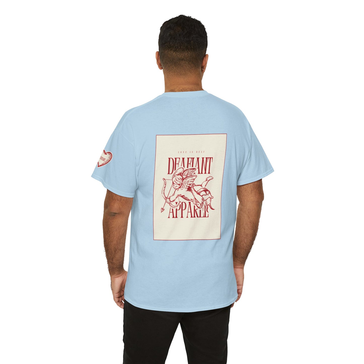 DEAFIANT Love Is Deaf Tee | Unisex Graphic Tee