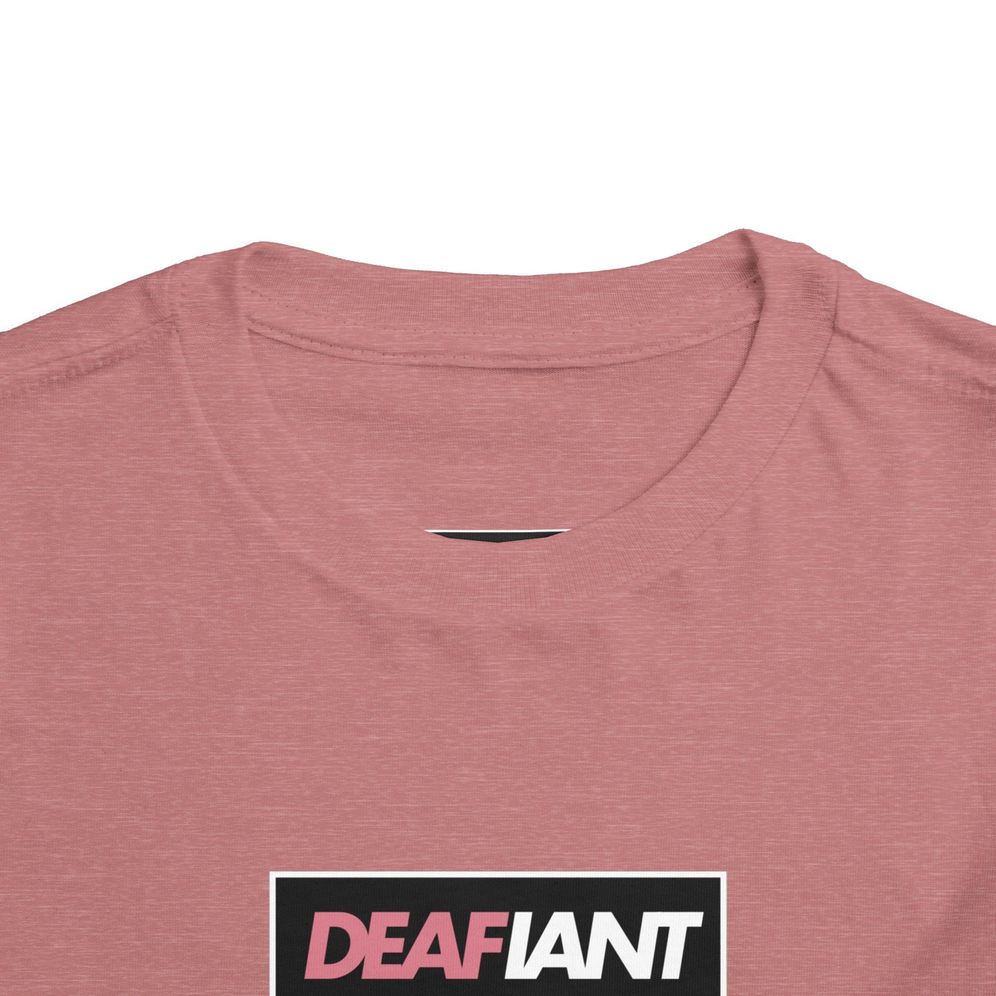 DEAFIANT Classic Logo Toddler Tee | Short Sleeve Tee
