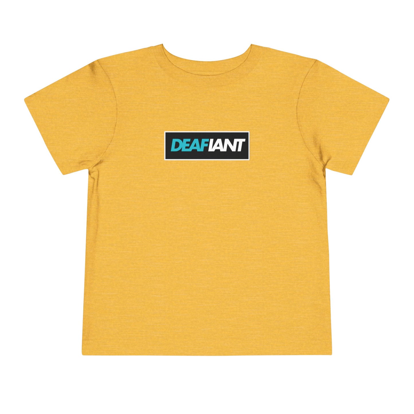 DEAFIANT Classic Logo Toddler Tee | Short Sleeve Tee