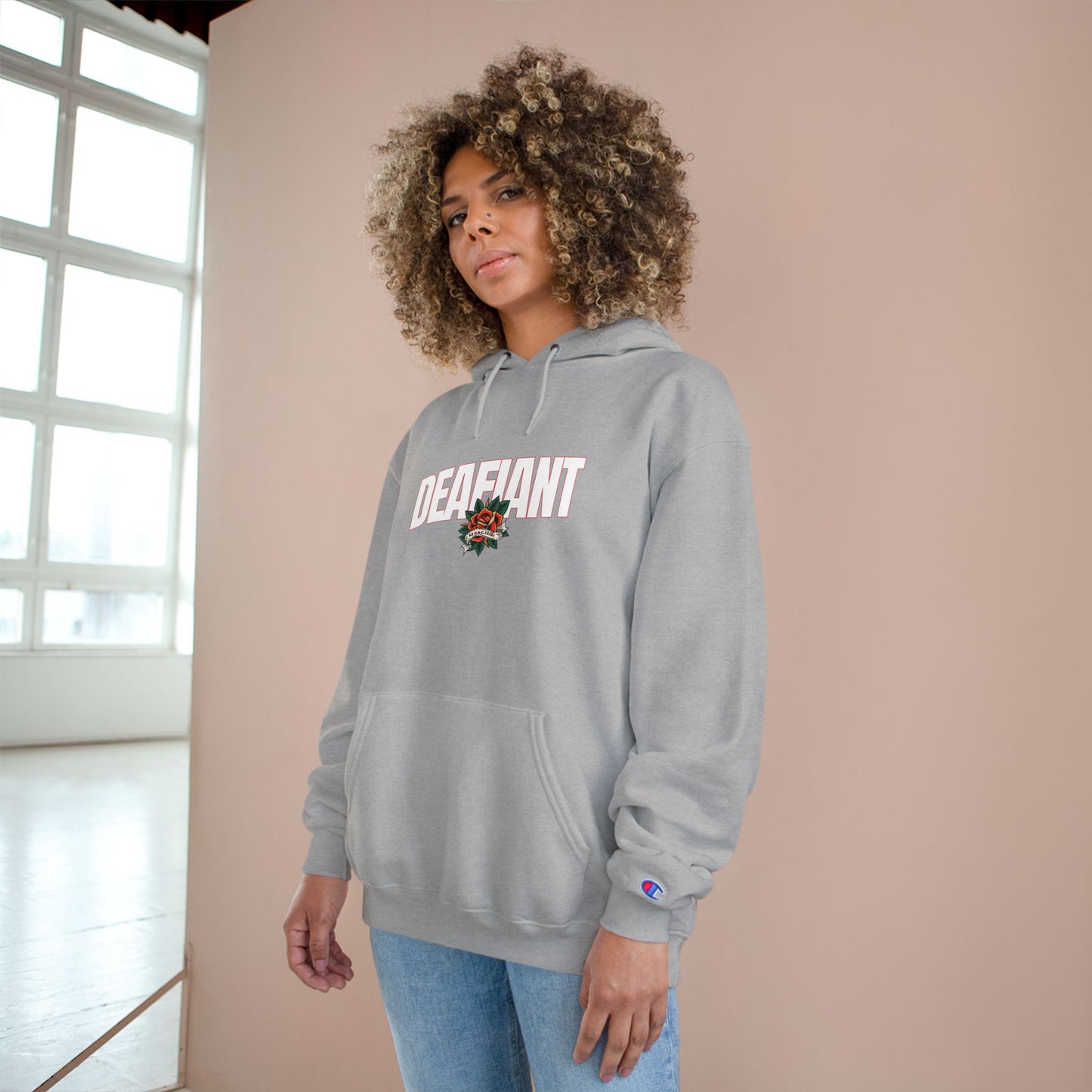 DEAFIANT Champion of the Law Unisex Hoodie