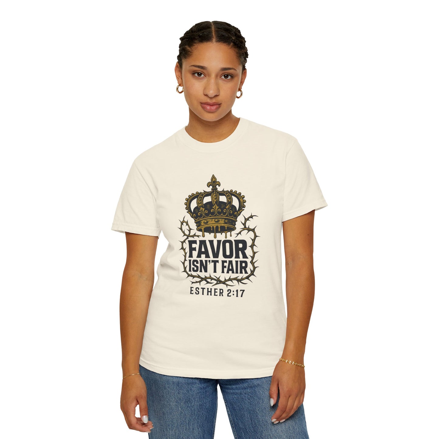 DEAFIANT Favor isn't Fair Esther Edition | Unisex Tee