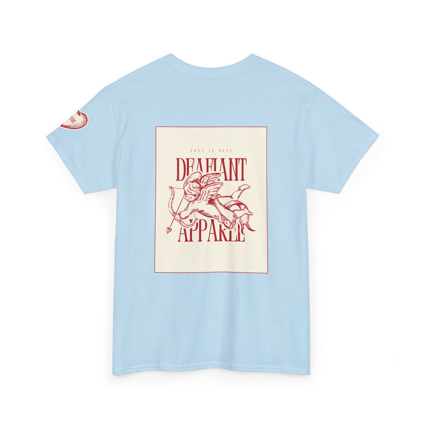 DEAFIANT Love Is Deaf Tee | Unisex Graphic Tee