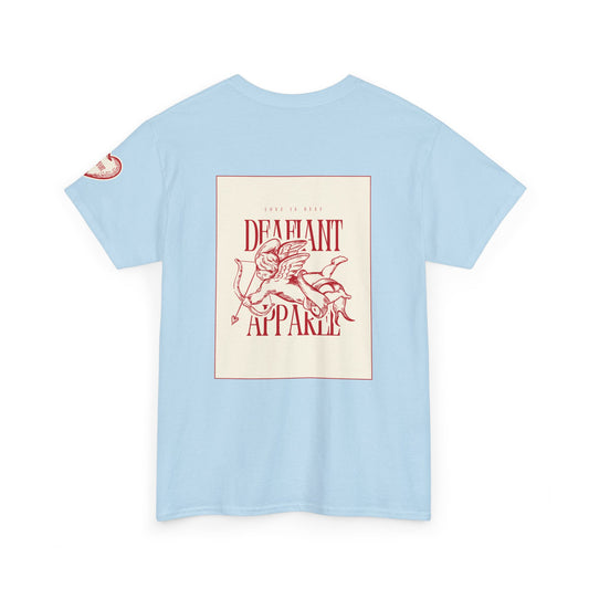 DEAFIANT Love Is Deaf Tee | Unisex Graphic Tee