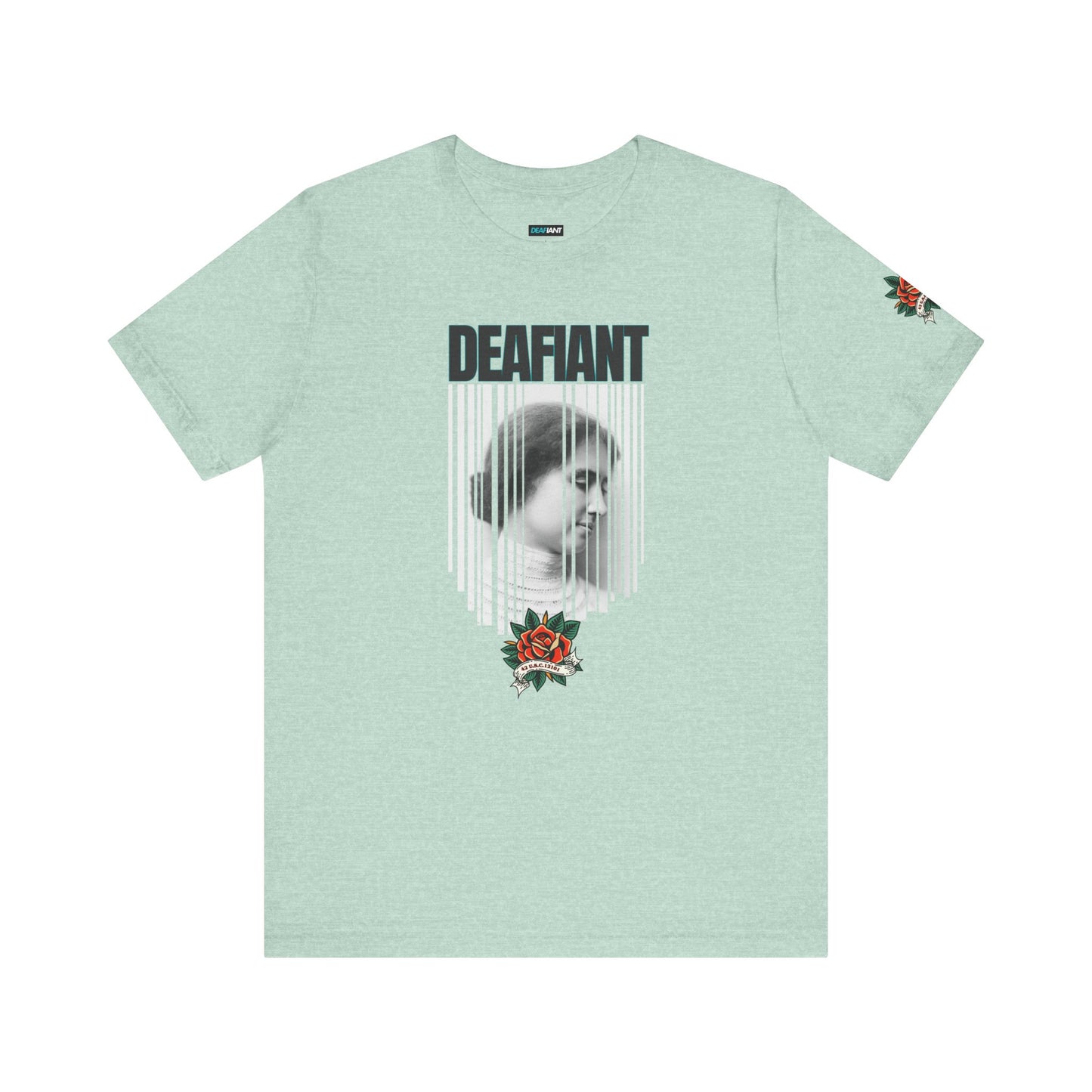The Legacy Tee – Helen Keller x DEAFIANT | Title 42 Edition | Unisex Jersey Short Sleeve Shirt