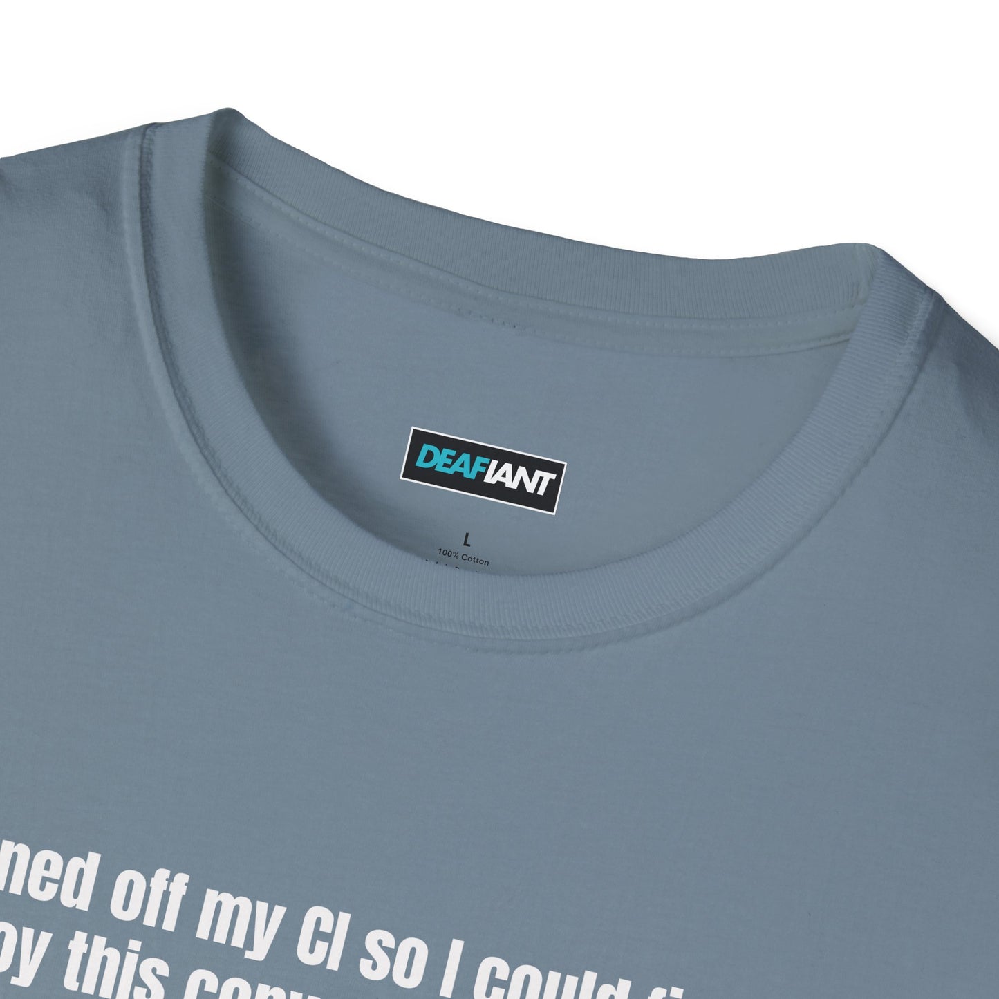 DEAFIANT CI Talk | Unisex T-Shirt