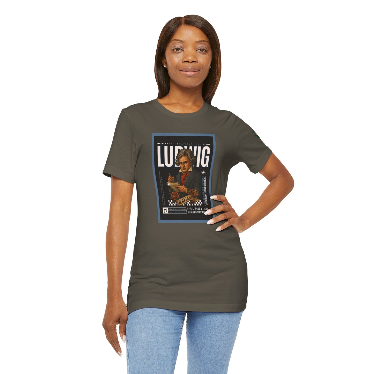 DEAFIANT The Composer Tee | Unisex Graphic Tee