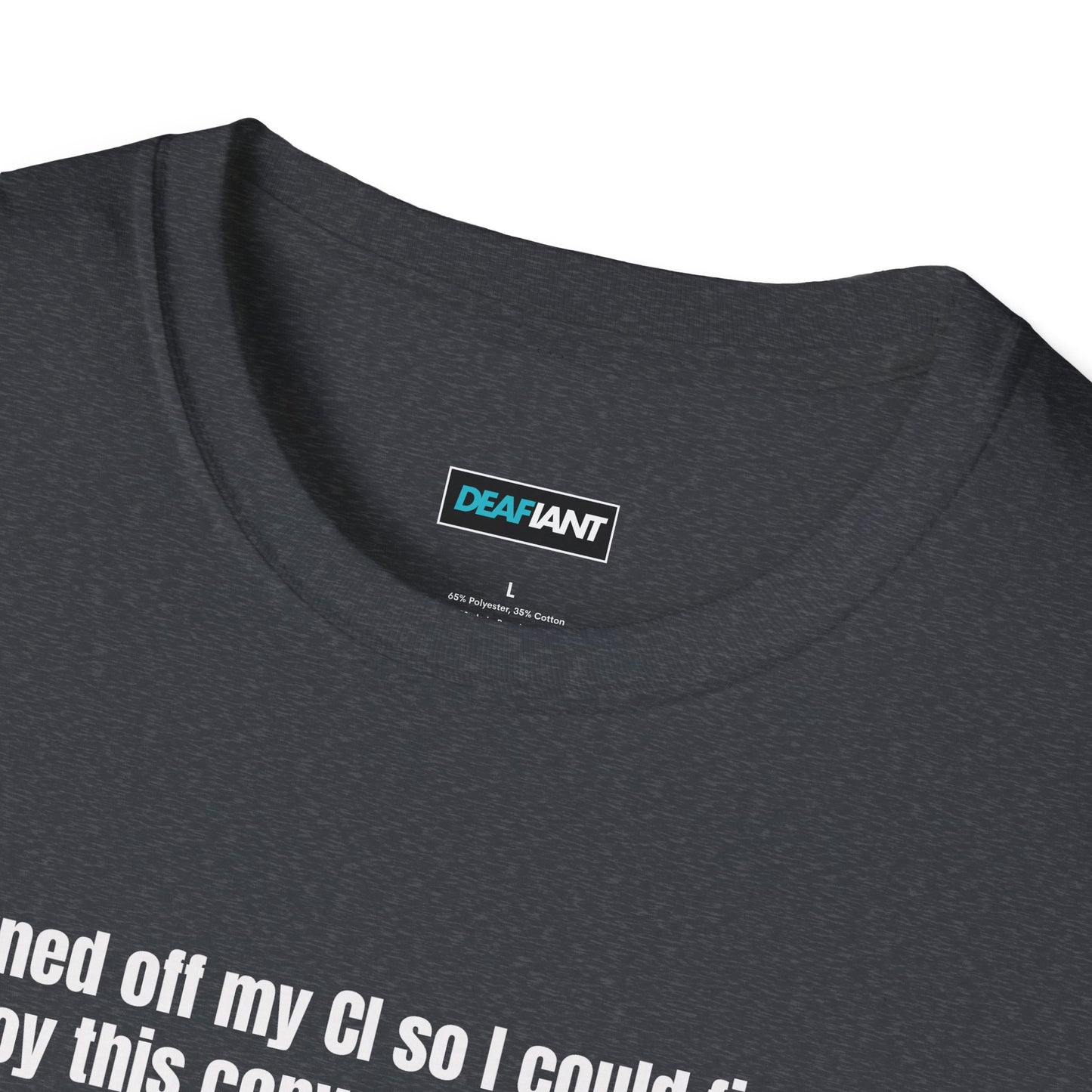DEAFIANT CI Talk | Unisex T-Shirt