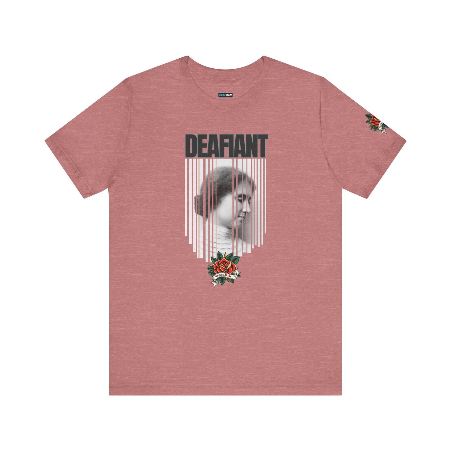 The Legacy Tee – Helen Keller x DEAFIANT | Title 42 Edition | Unisex Jersey Short Sleeve Shirt