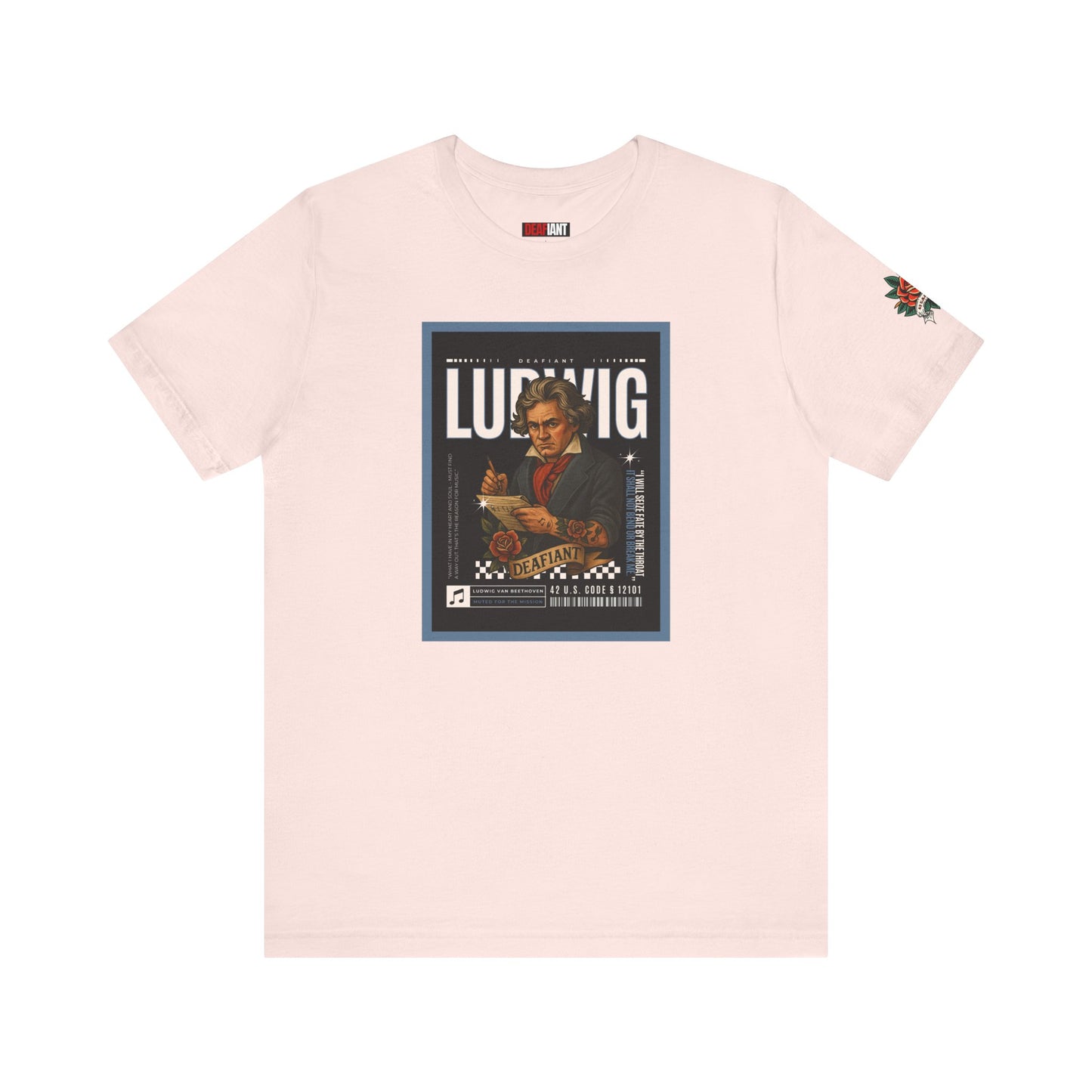 DEAFIANT The Composer Tee | Unisex Graphic Tee