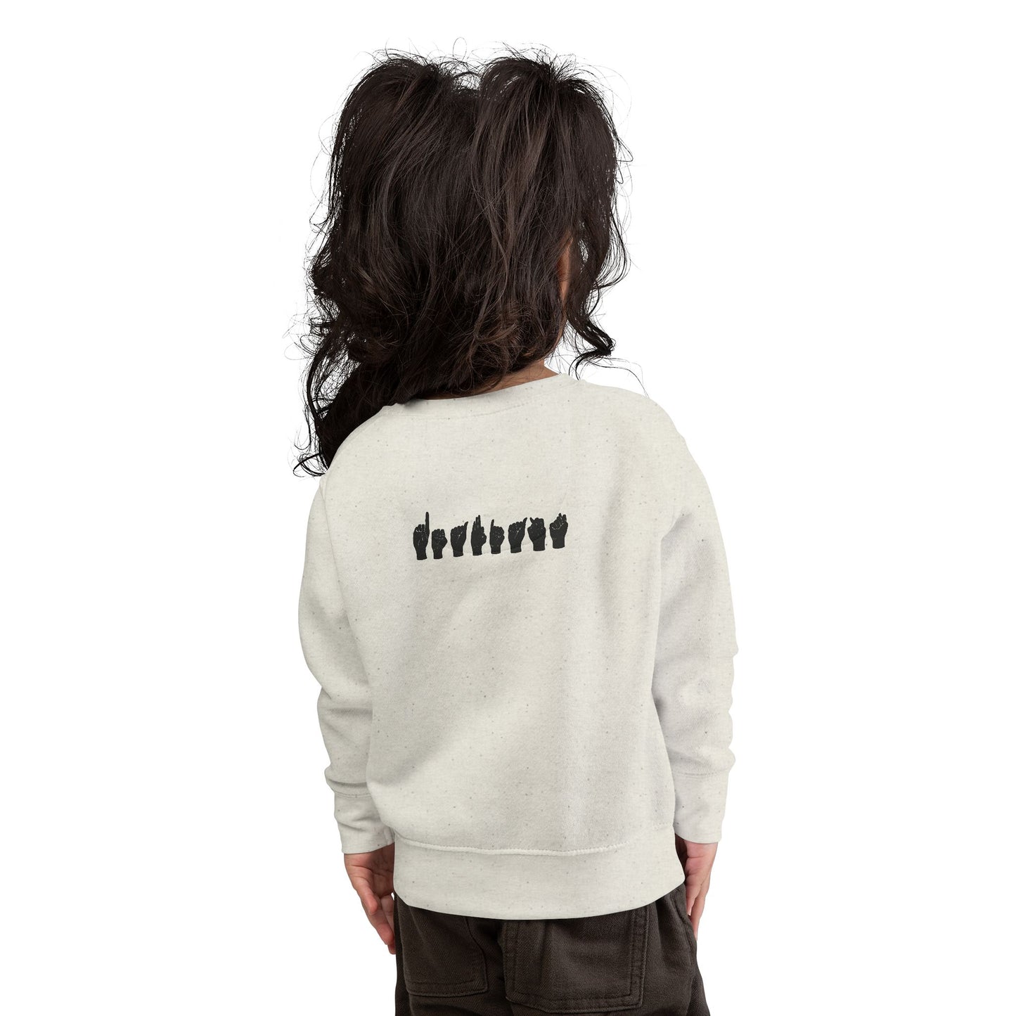 DEAFIANT Classic Logo Toddler Sweatshirt