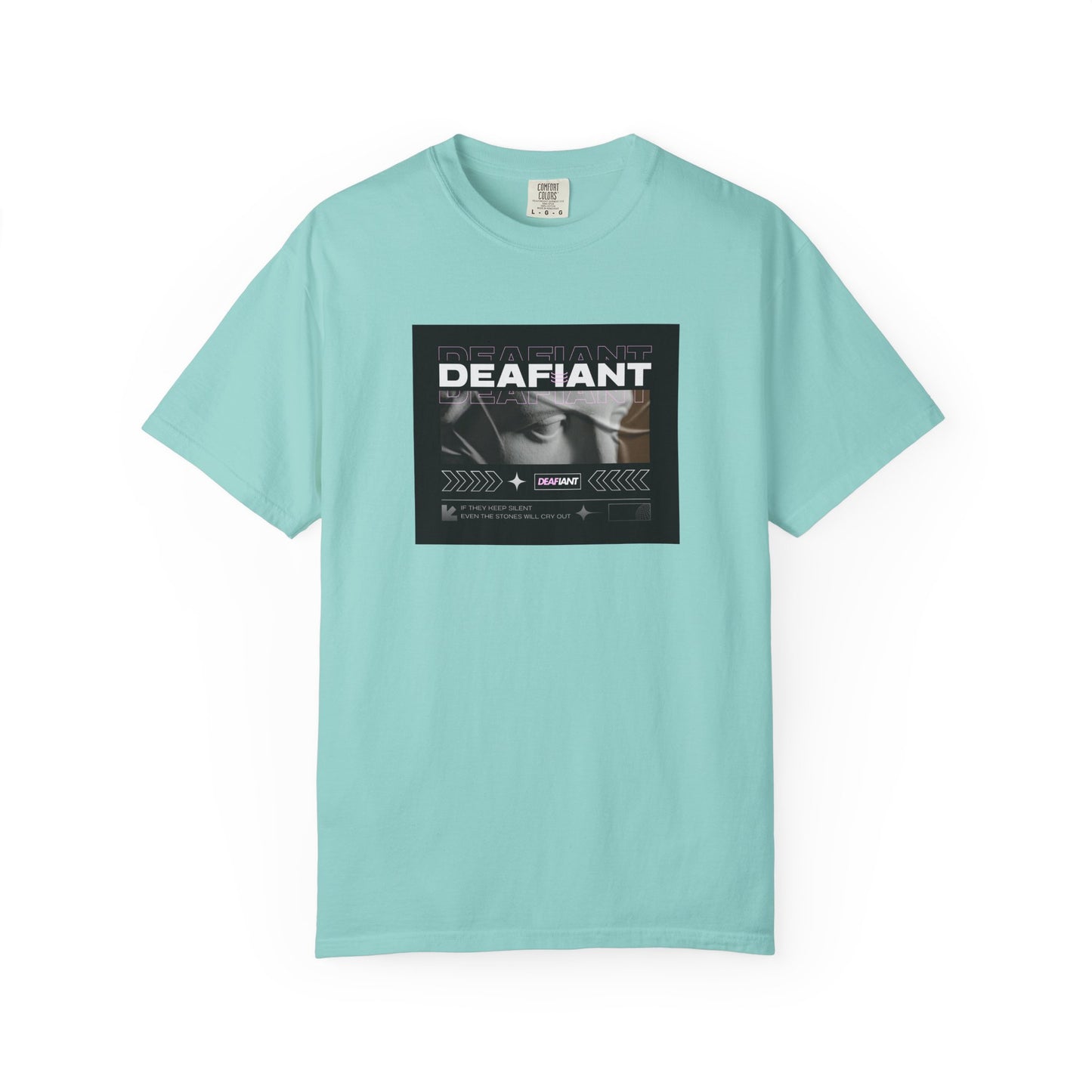 DEAFIANT If You Remain Silent Tee | Unisex Garment-Dyed Tee