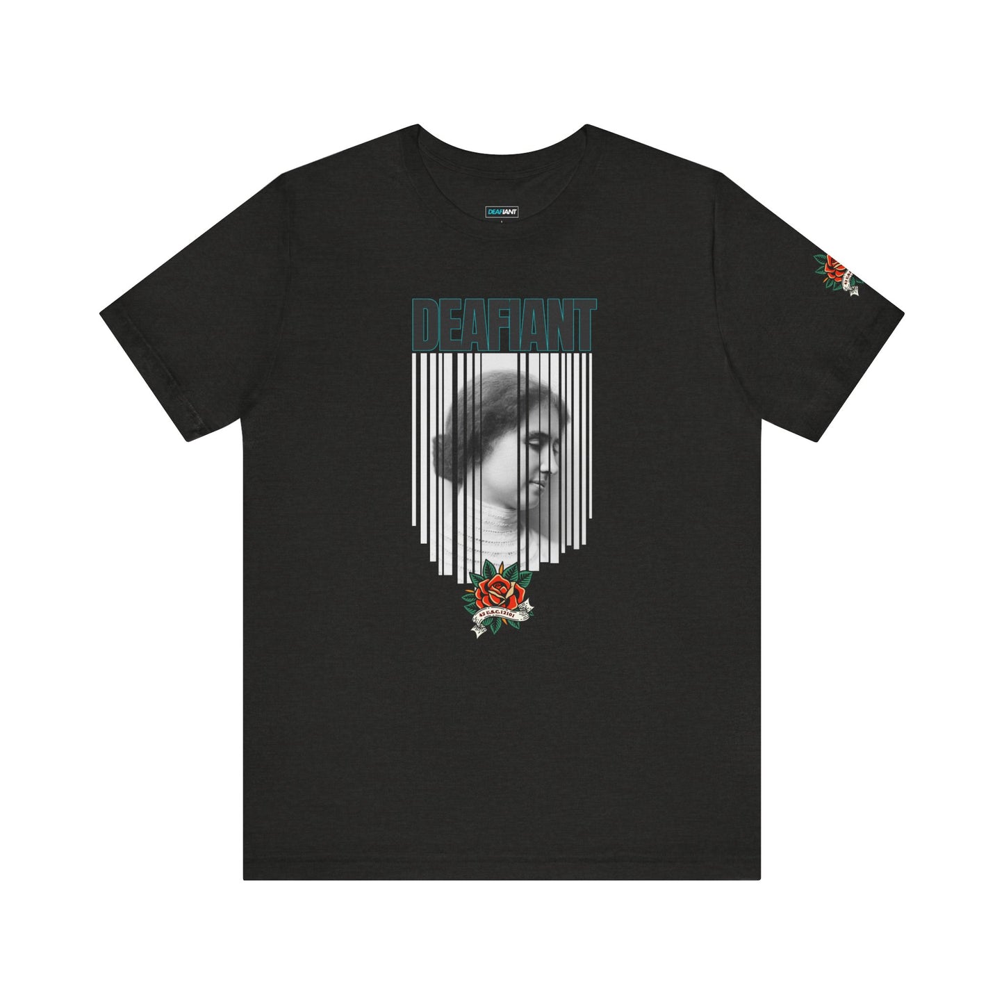The Legacy Tee – Helen Keller x DEAFIANT | Title 42 Edition | Unisex Jersey Short Sleeve Shirt
