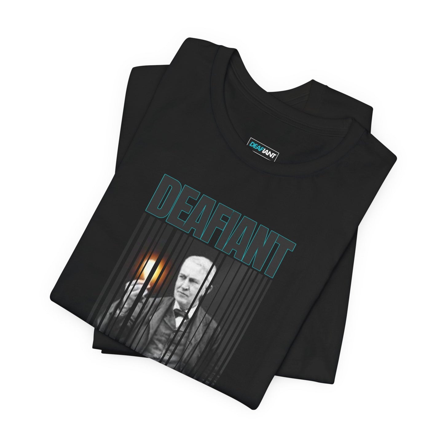 The Innovator Tee – Thomas Edison x DEAFIANT | Title 42 Edition| Unisex Jersey Tee
