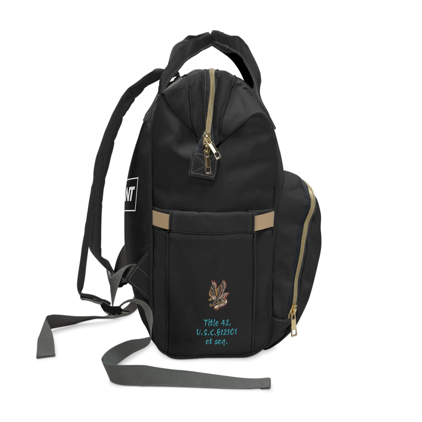 DEAFIANT Deaf Not Defeated Multifunctional Backpack