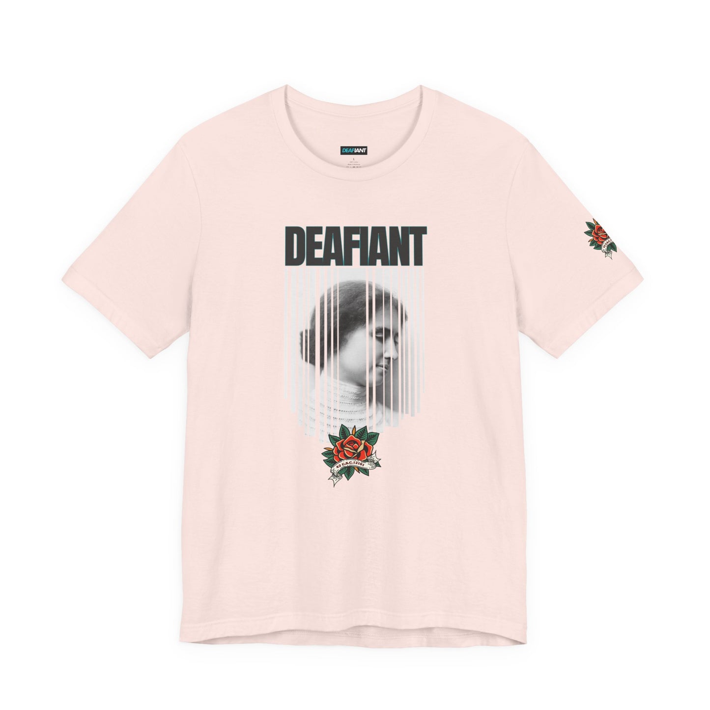 The Legacy Tee – Helen Keller x DEAFIANT | Title 42 Edition | Unisex Jersey Short Sleeve Shirt