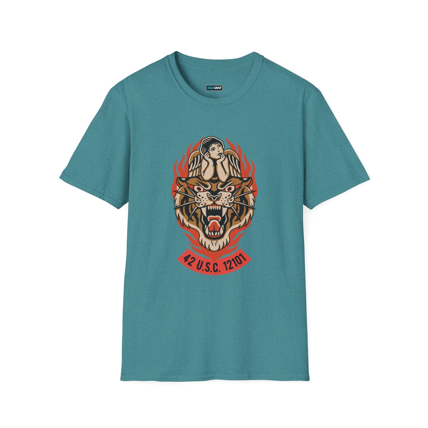 DEAFIANT Title 42 Right to Be Heard | Unisex Graphic Tee