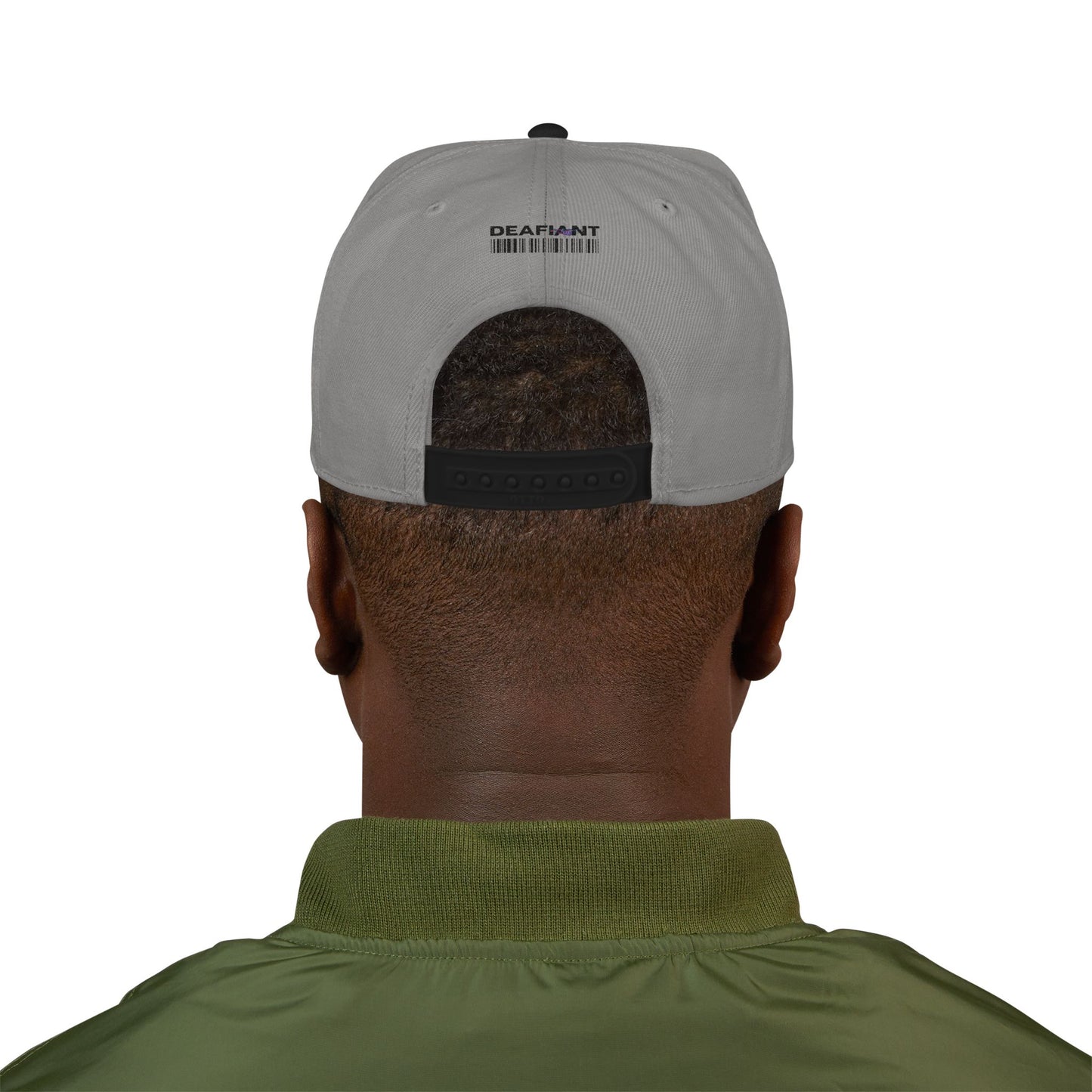 DEAFIANT I.D. Me | Snapback (Embroidered)