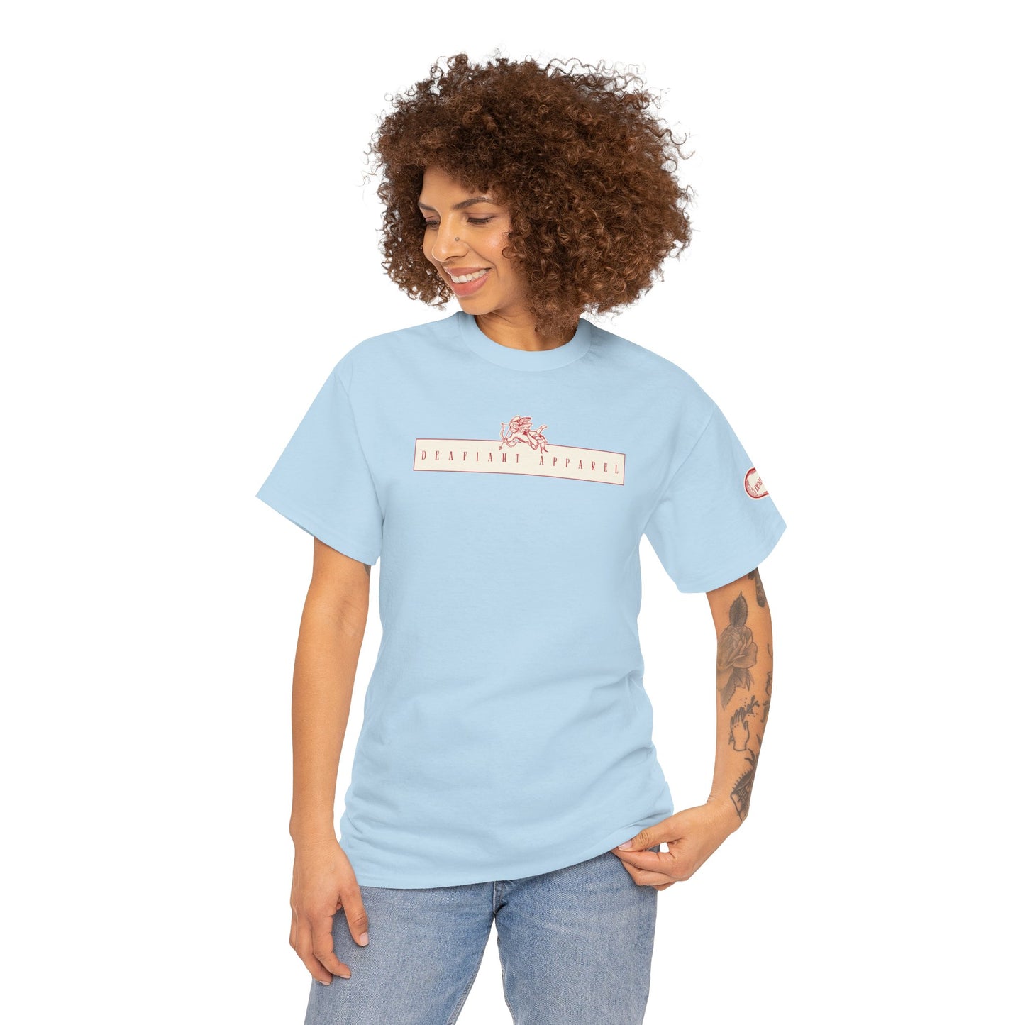 DEAFIANT Love Is Deaf Tee | Unisex Graphic Tee