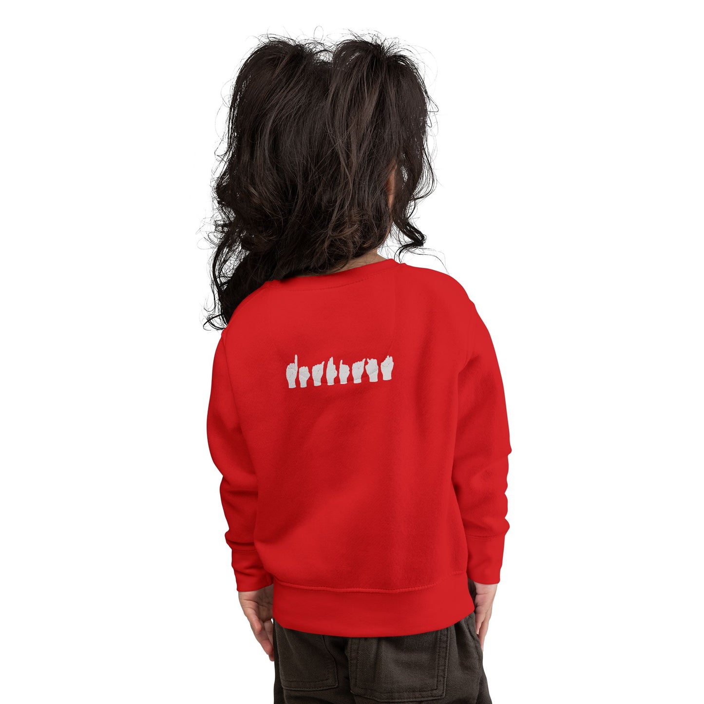 DEAFIANT Classic Logo Toddler Sweatshirt