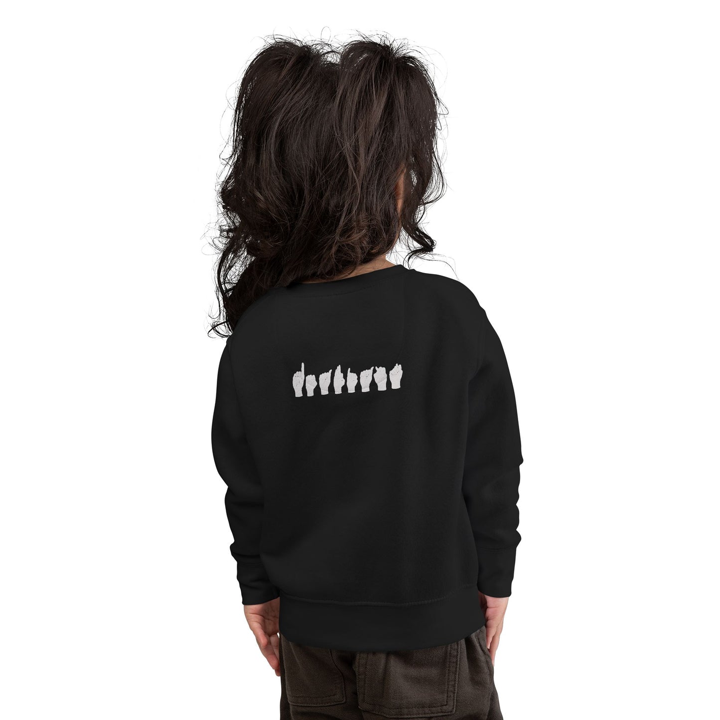 DEAFIANT Classic Logo Toddler Sweatshirt