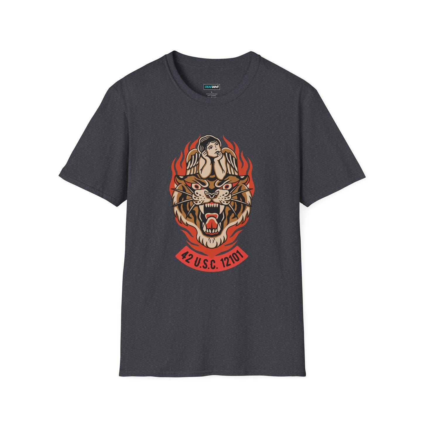 DEAFIANT Title 42 Right to Be Heard | Unisex Graphic Tee