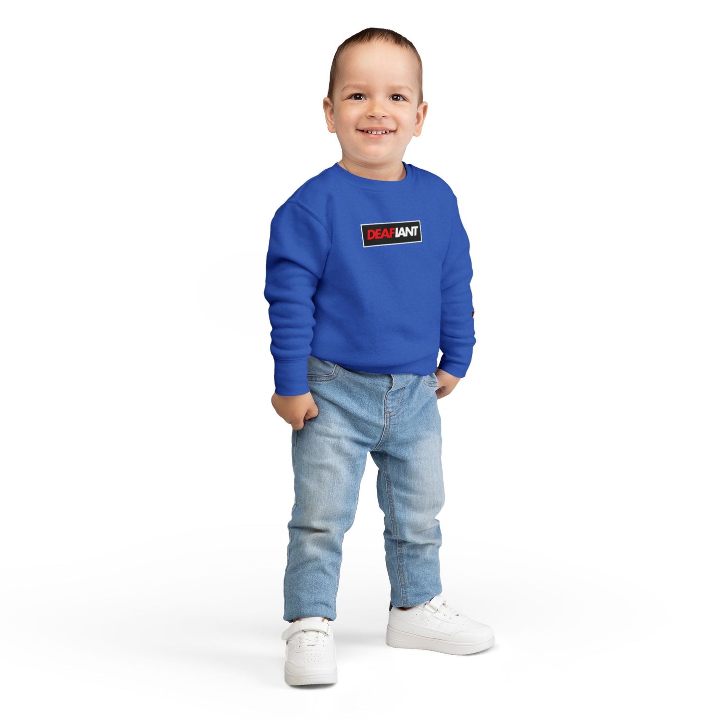 DEAFIANT Classic Logo Toddler Sweatshirt