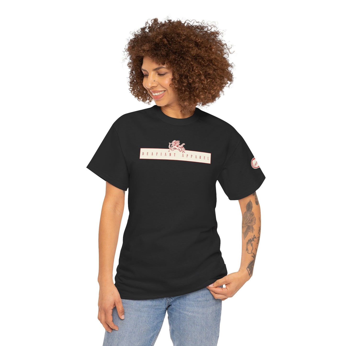 DEAFIANT Love Is Deaf Tee | Unisex Graphic Tee