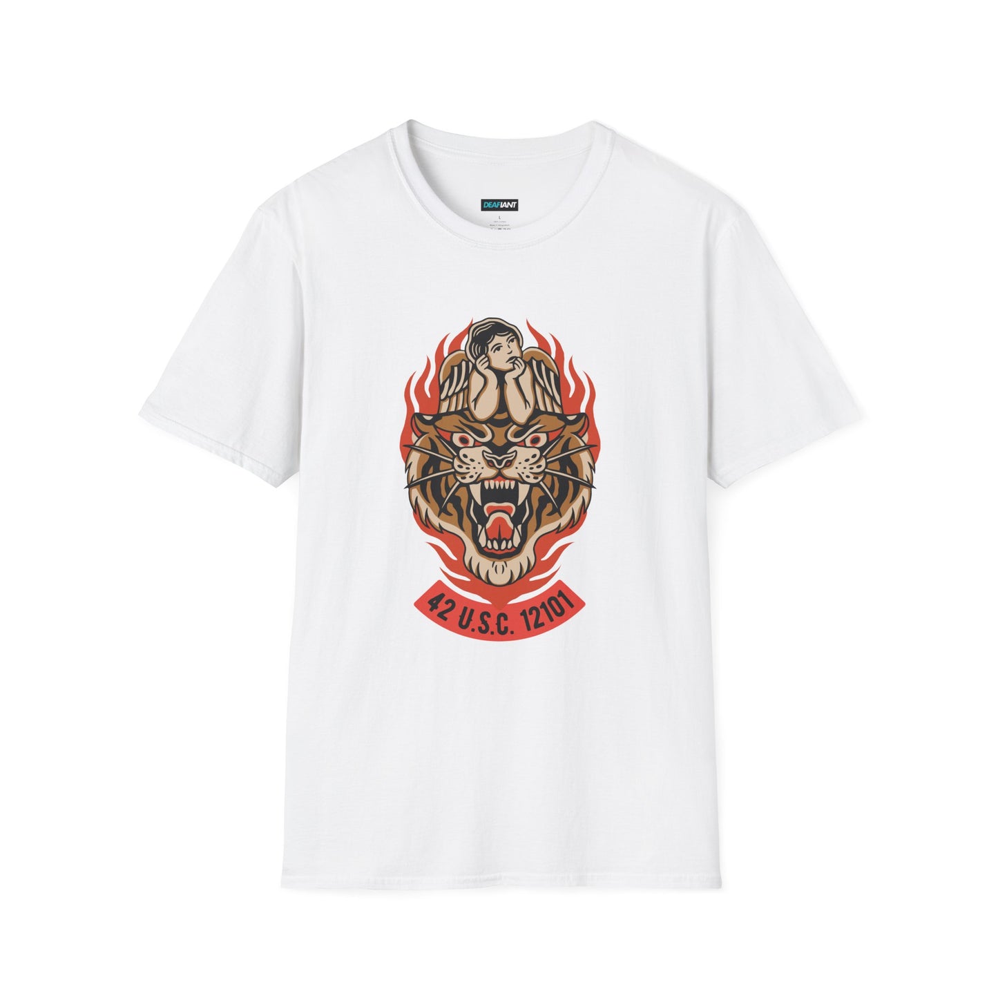 DEAFIANT Title 42 Right to Be Heard | Unisex Graphic Tee