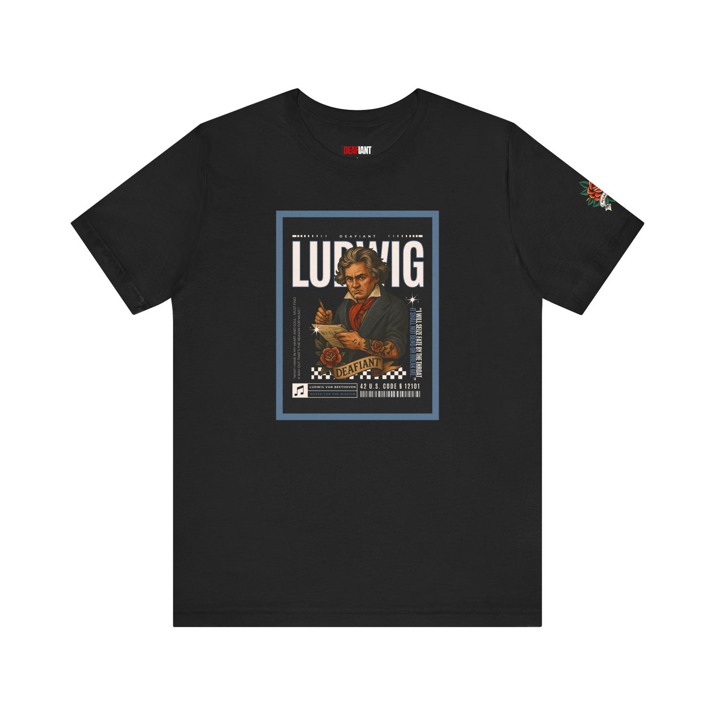 DEAFIANT The Composer Tee | Unisex Graphic Tee