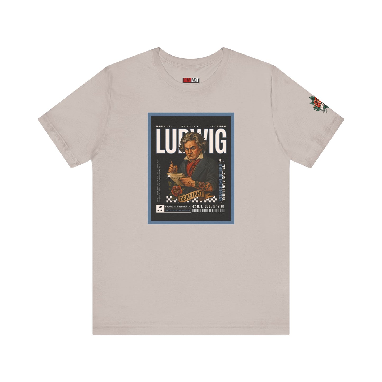 DEAFIANT The Composer Tee | Unisex Graphic Tee