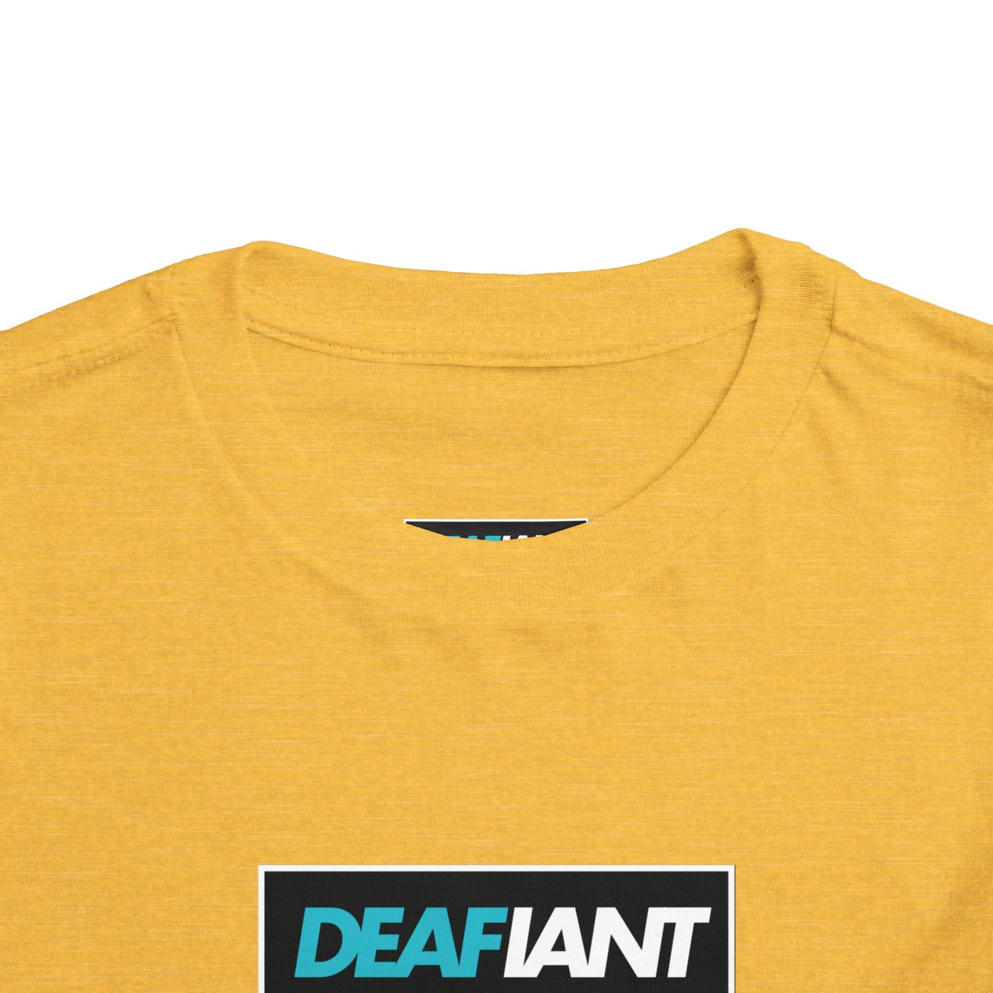 DEAFIANT Classic Logo Toddler Tee | Short Sleeve Tee