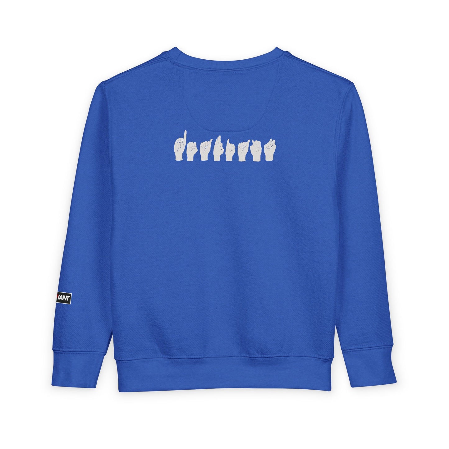 DEAFIANT Classic Logo Toddler Sweatshirt
