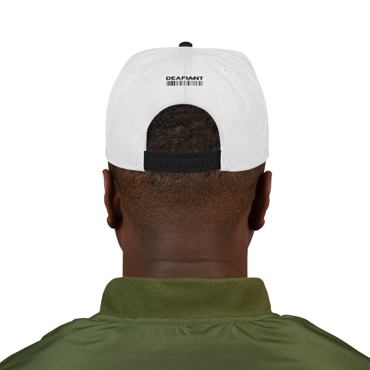 DEAFIANT I.D. Me | Snapback (Embroidered)