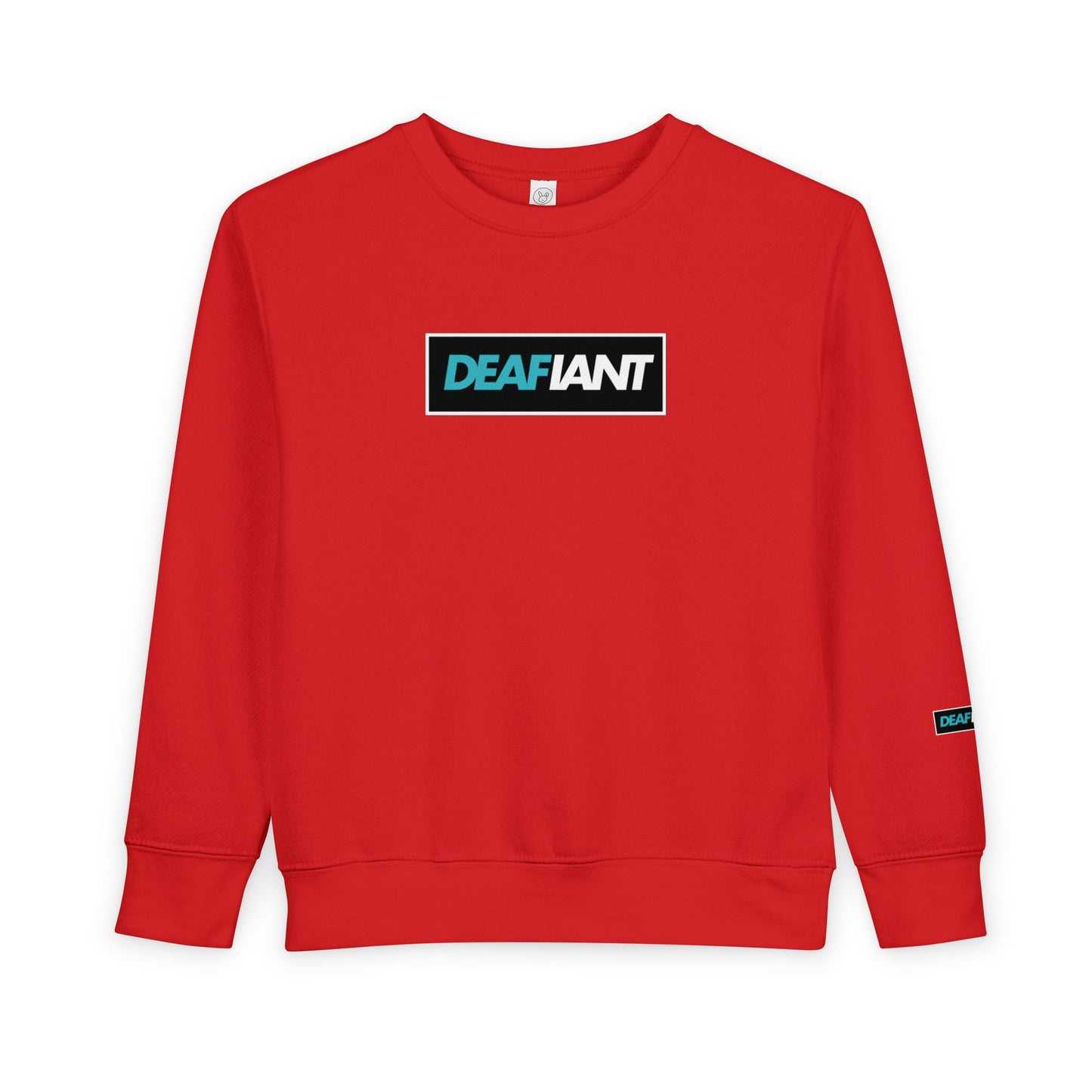 DEAFIANT Classic Logo Toddler Sweatshirt