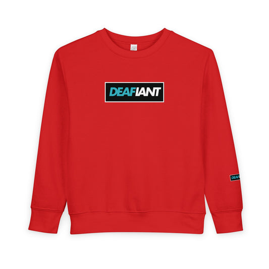 DEAFIANT Classic Logo Toddler Sweatshirt