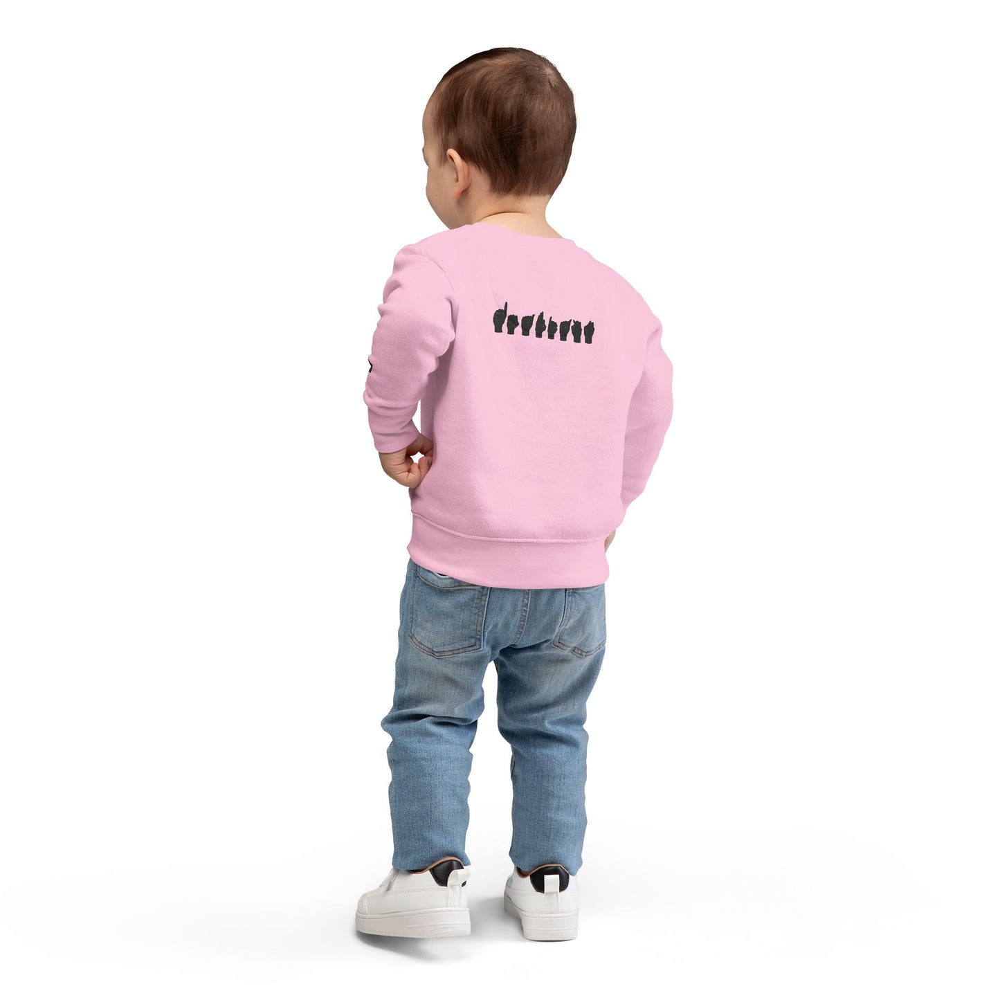 DEAFIANT Classic Logo Toddler Sweatshirt