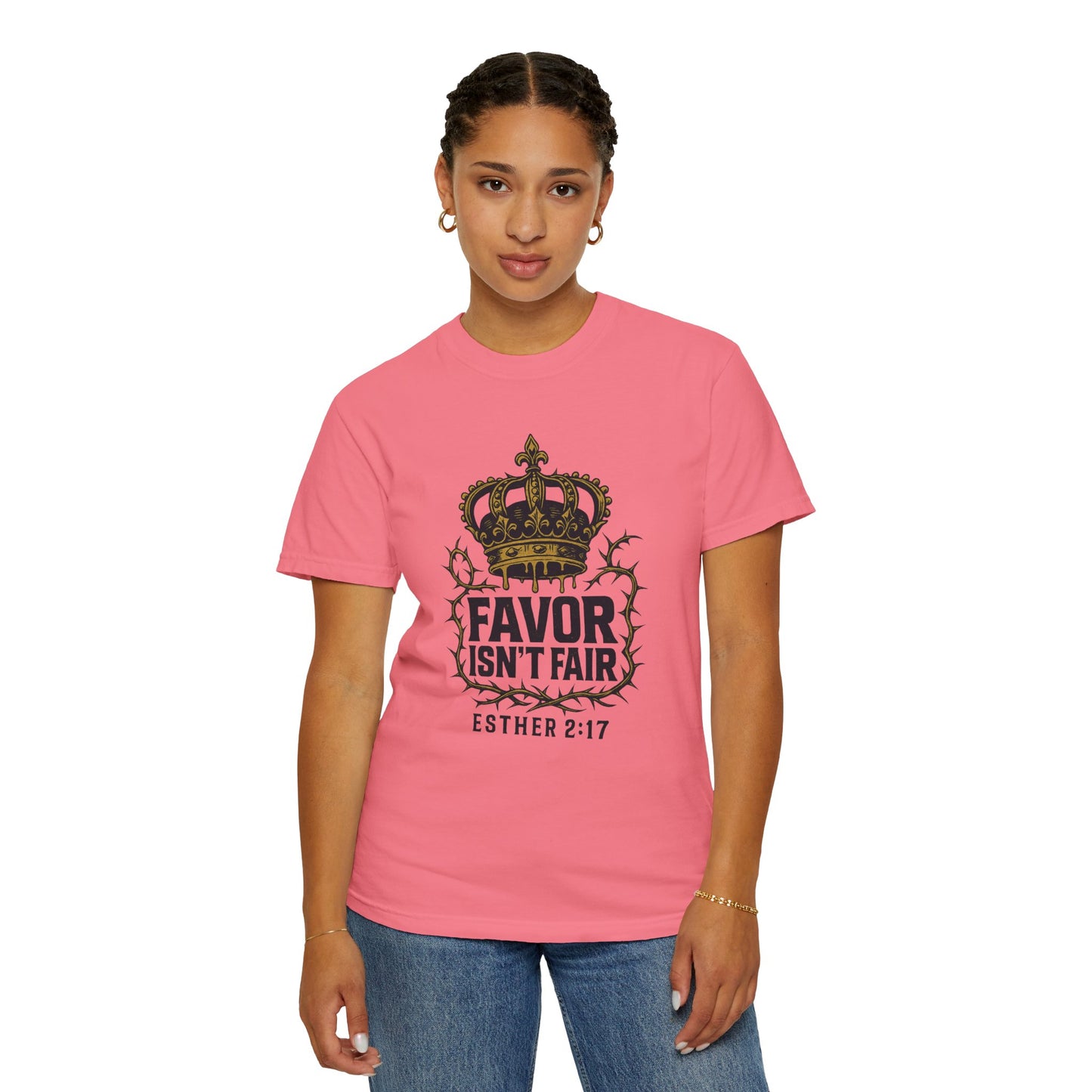 DEAFIANT Favor isn't Fair Esther Edition | Unisex Tee