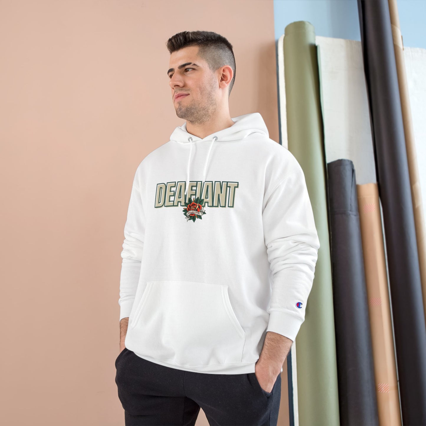 DEAFIANT Champion of the Law Unisex Hoodie