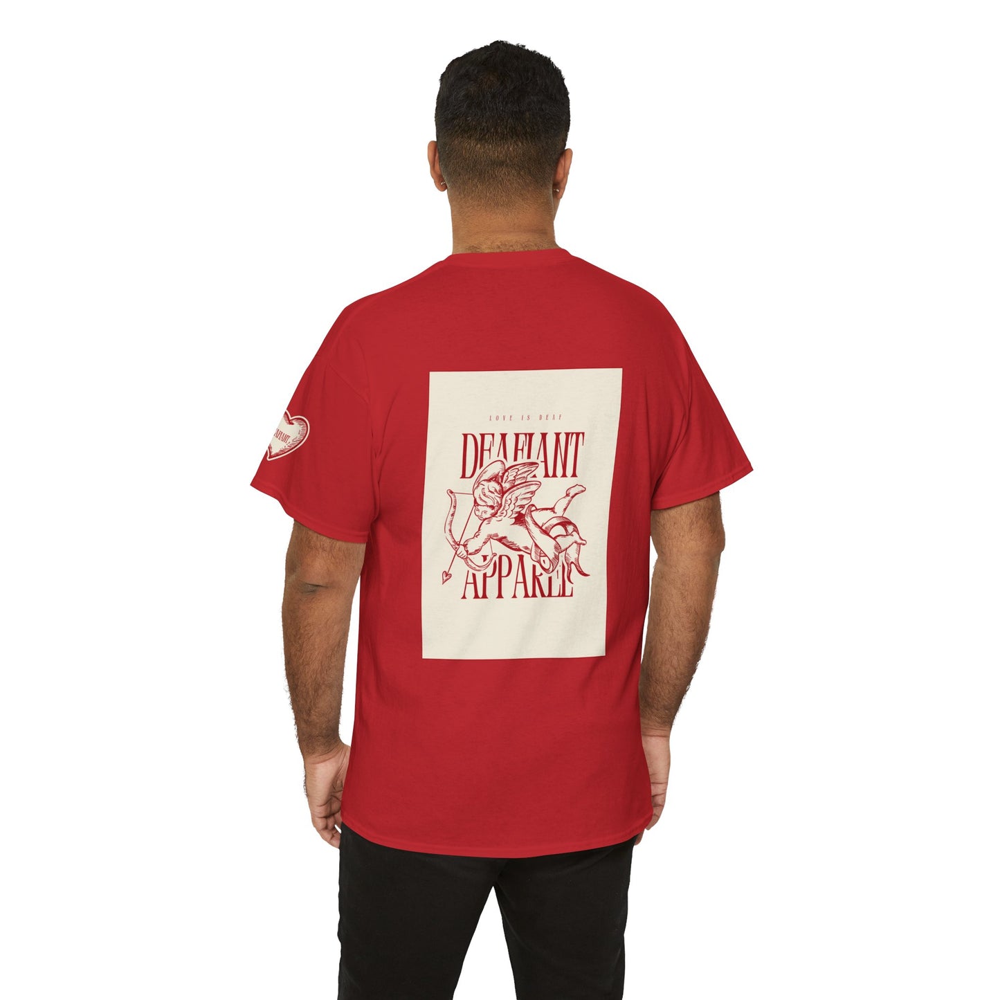 DEAFIANT Love Is Deaf Tee | Unisex Graphic Tee