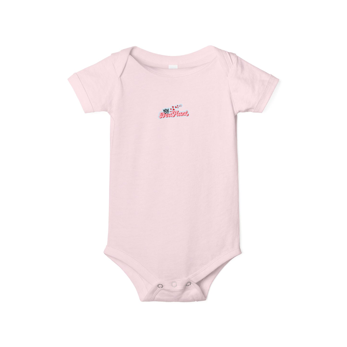 DEAFIANTLY CUTE Infant Jersey One Piece | Baby Bodysuit